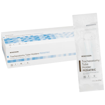 McKesson Tracheostomy Tube Holder-Tracheostomy Tube Holder McKesson 1 X 19 Inch Pediatric