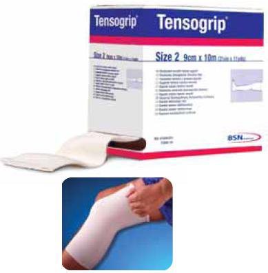 Tensogrip� Pull On Elastic Tubular Support Bandage, 4-1/2 Inch x 11 Yard-Elastic Tubular Support Bandage Tensogrip� 4-1/2 Inch X 11 Yard Medium Arm / Small Ankle Pull On White NonSterile Size G Standard Compression