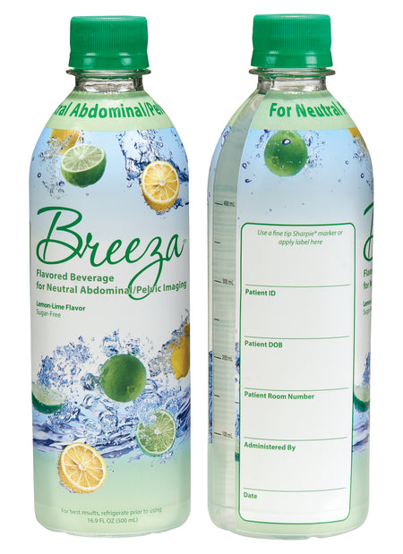 Breeza Flavored Beverage for Neutral Abdominal/Pelvic Imaging-Breeza Liquid 500 mL