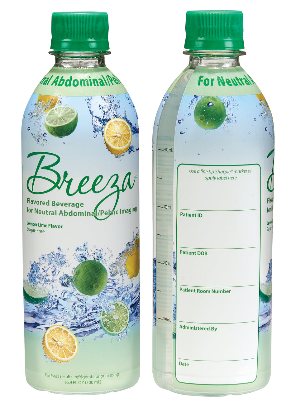 Breeza Flavored Beverage for Neutral Abdominal/Pelvic Imaging-Breeza Liquid 500 mL