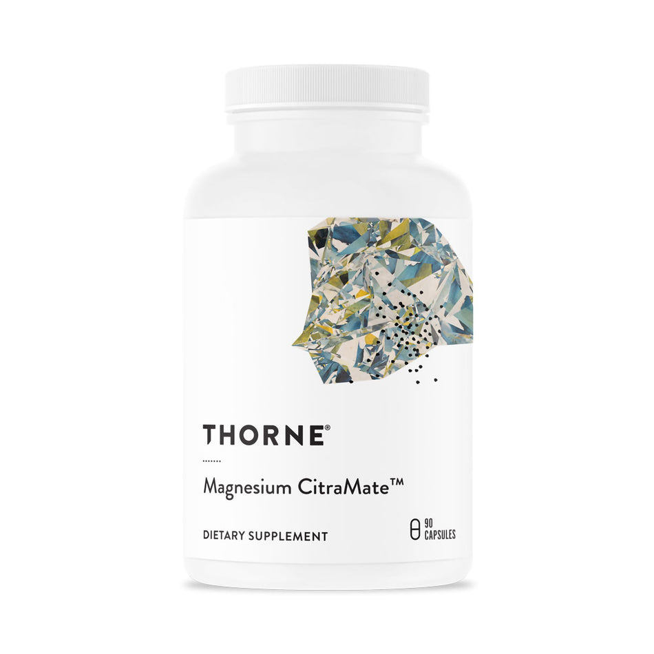 Thorne Magnesium CitraMate Dietary Supplement-Dietary Supplement THORNE Magnesium CitraMate Magnesium 135 mg Strength Capsule 90 per Bottle