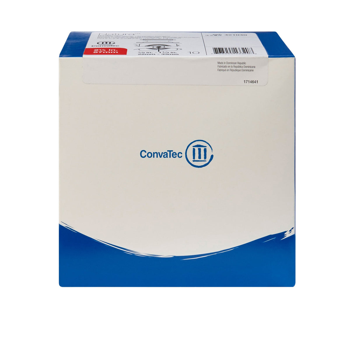 Natura™ Durahesive Skin Barrier, Cut-To-Fit 13 – 48 mm, 70 mm Accordion Flange - Ostomy>Barriers - ConvaTec