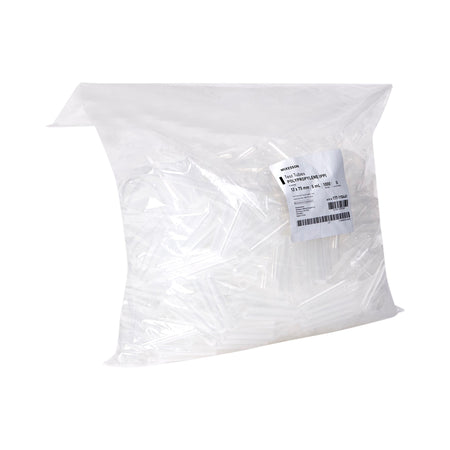 McKesson Test Tube, 5 mL, 12 x 75 mm-McKesson Test Tube Plain 5 mL Without Closure Polypropylene Tube