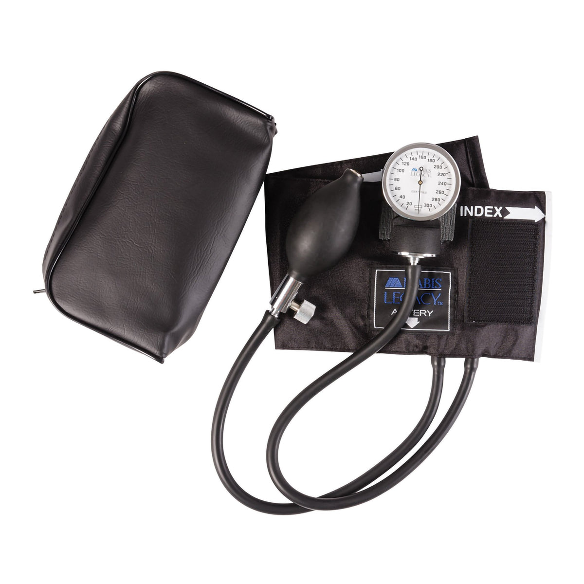 Legacy Aneroid Sphygmomanometer-Aneroid Sphygmomanometer Unit MABISLegacy Adult Cuff Nylon Cuff 28 - 42 cm Pocket Aneroid