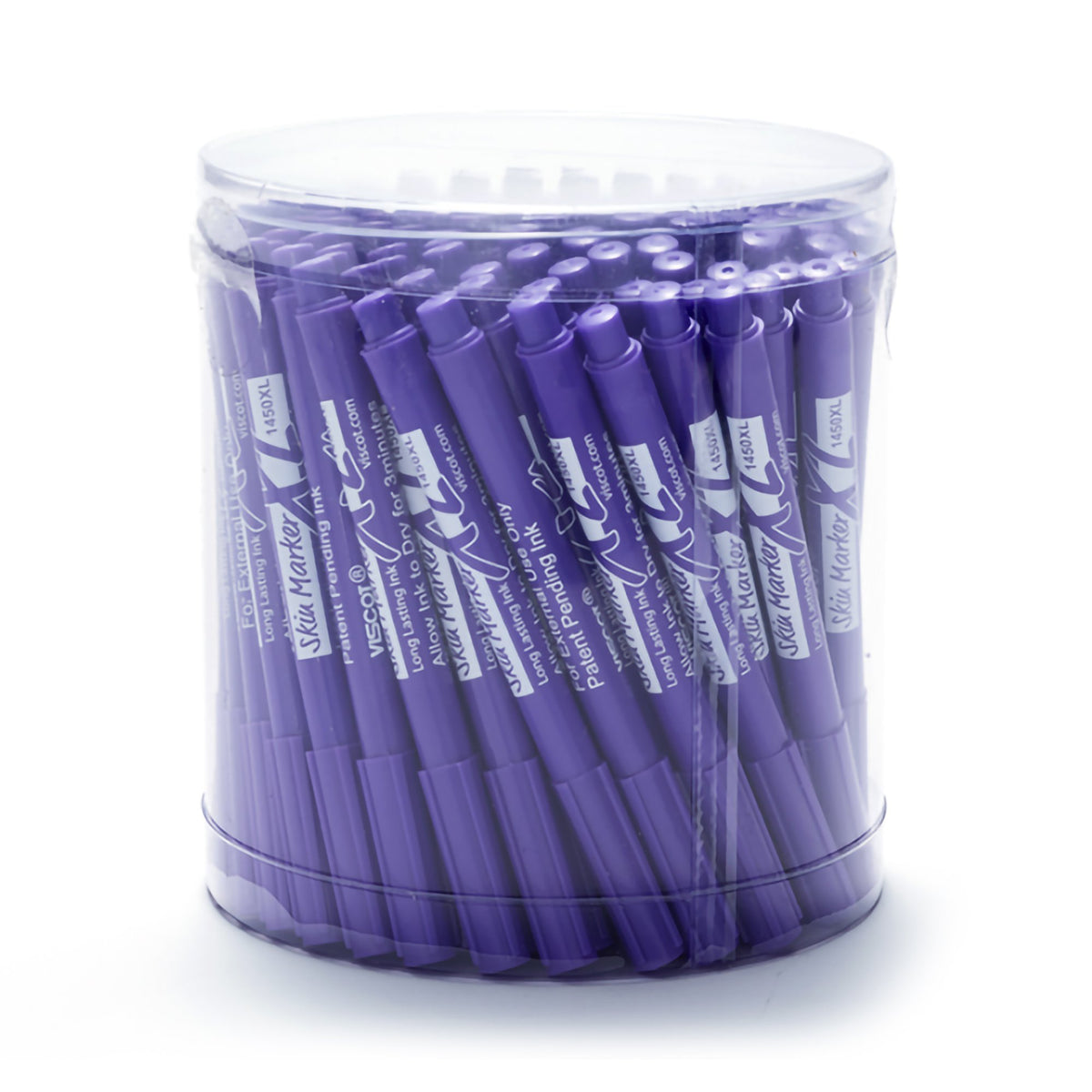 Mini XL Skin Marker-Skin Marker Viscot XL Prep-Resistant Gentian Violet Ink NonSterile Mini Regular Tip