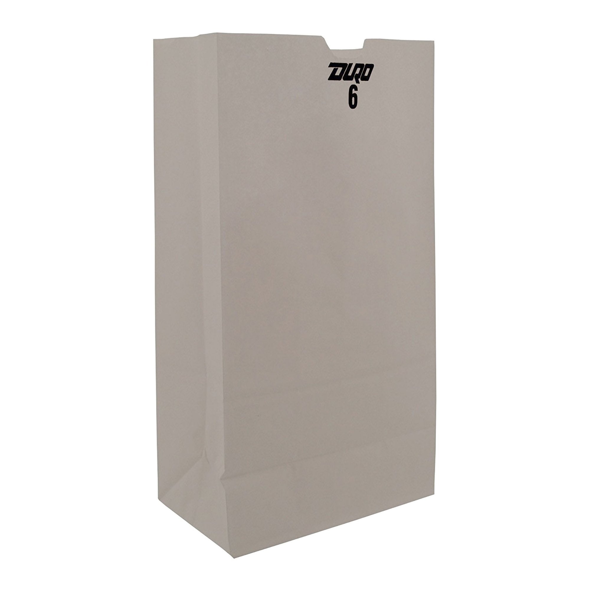 Duro Grocery Bag-Grocery Bag Duro White Virgin Paper #6
