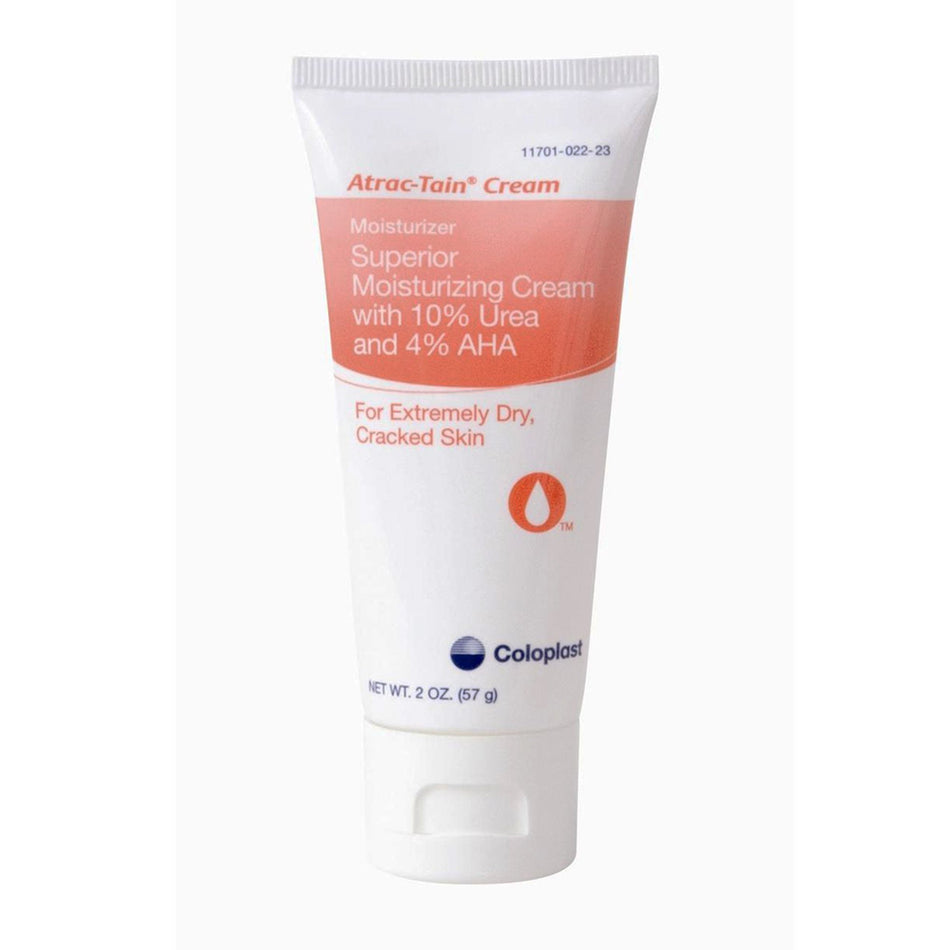 Coloplast Atrac-Tain Moisturizer 2 oz. Tube-Hand and Body Moisturizer Atrac-Tain 2 oz. Tube Unscented Cream CHG Compatible