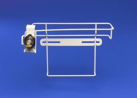 SharpSafety Locking Bracket-Sharps Container Bracket Plastic Wall Mount Locking