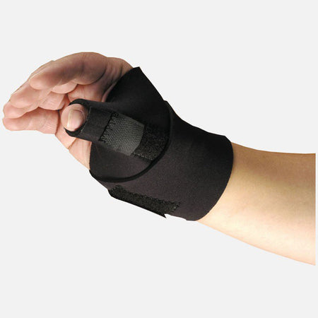 Thumb Brace Modabber™ Adult Regular Hook and Loop Strap Closure Left or Right Hand Black - Orthopedic>Immobilizers, Splint...