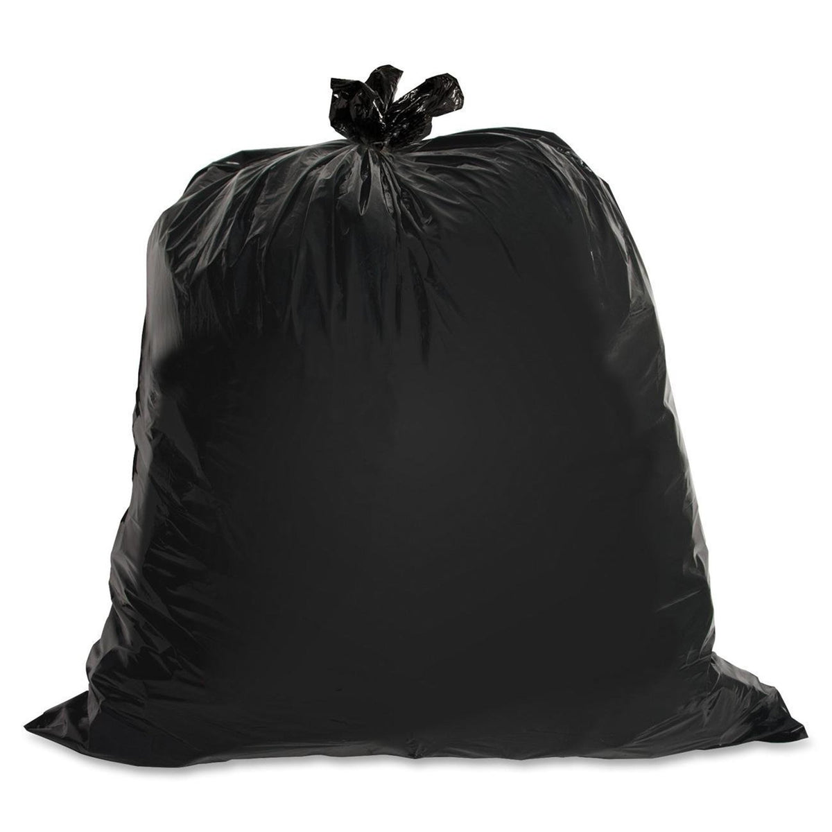 Trash Bag Inteplast 0.65 mil 30 X 36 Inch Black Star Seal Bottom Coreless Roll - Housekeeping>Bags>Trash Bags - I.B.S. Sol...