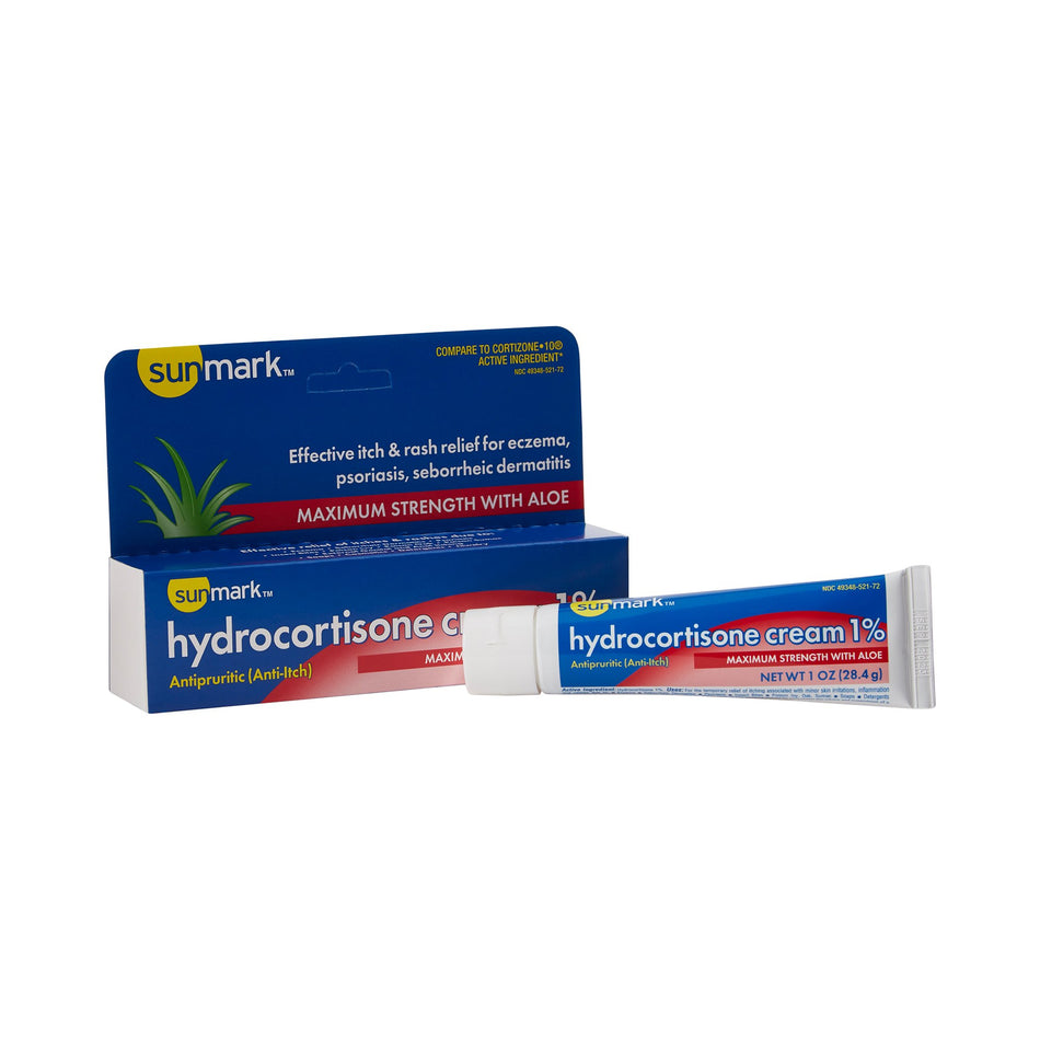 sunmark® Hydrocortisone Ointment 1% Maximum Strength with Aloe