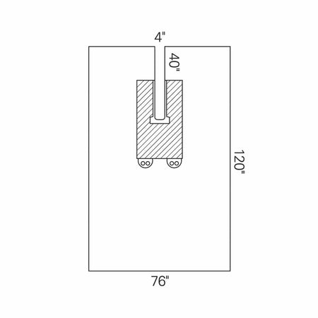 U-Bar Pack II General Purpose Drape Pack-General Purpose Drape Pack U-Bar Pack II