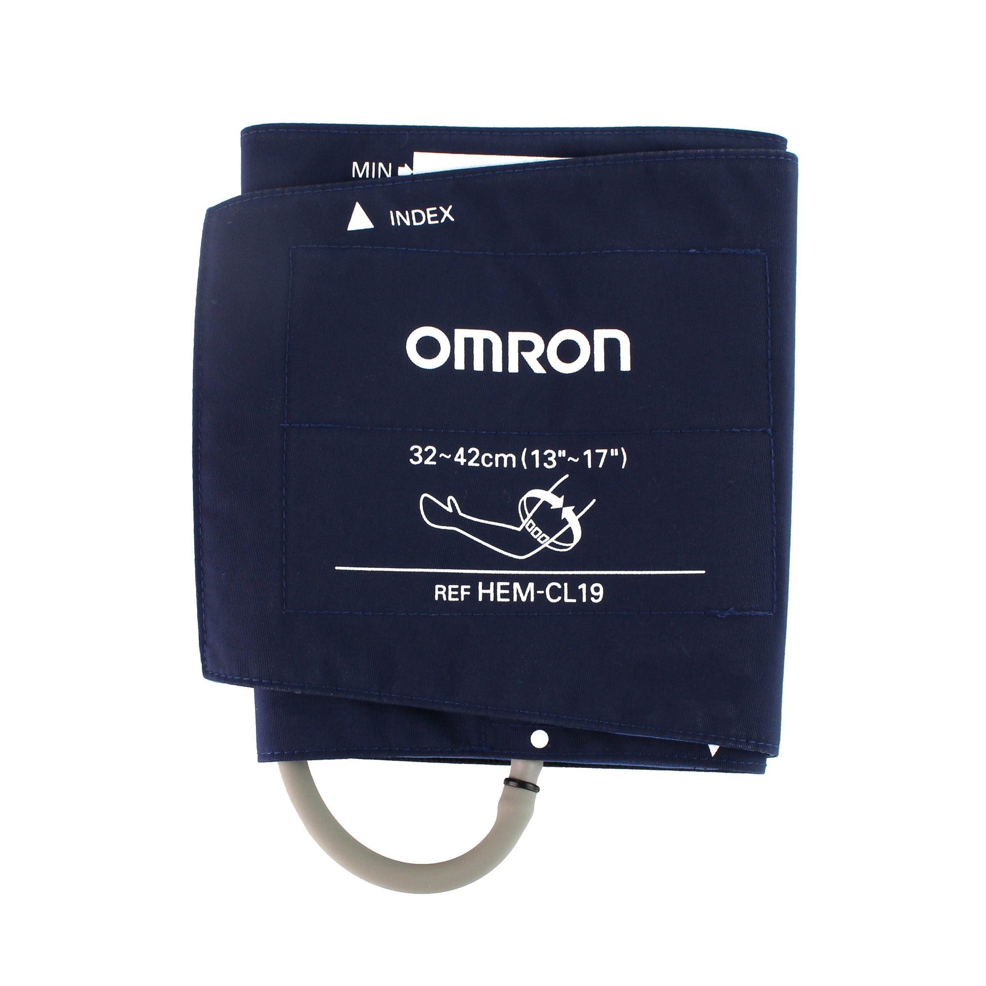Omron Intelli Sense Blood Pressure Cuff, Large-Reusable Blood Pressure Cuff IntelliSense 32 to 42 cm Arm Cloth Fabric Cuff Large Cuff