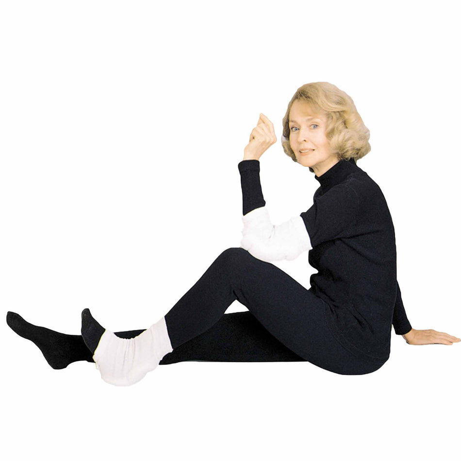 SkiL-Care� Heel / Elbow Protector, Large-Heel / Elbow Protection Sleeve SkiL-Care� Large White