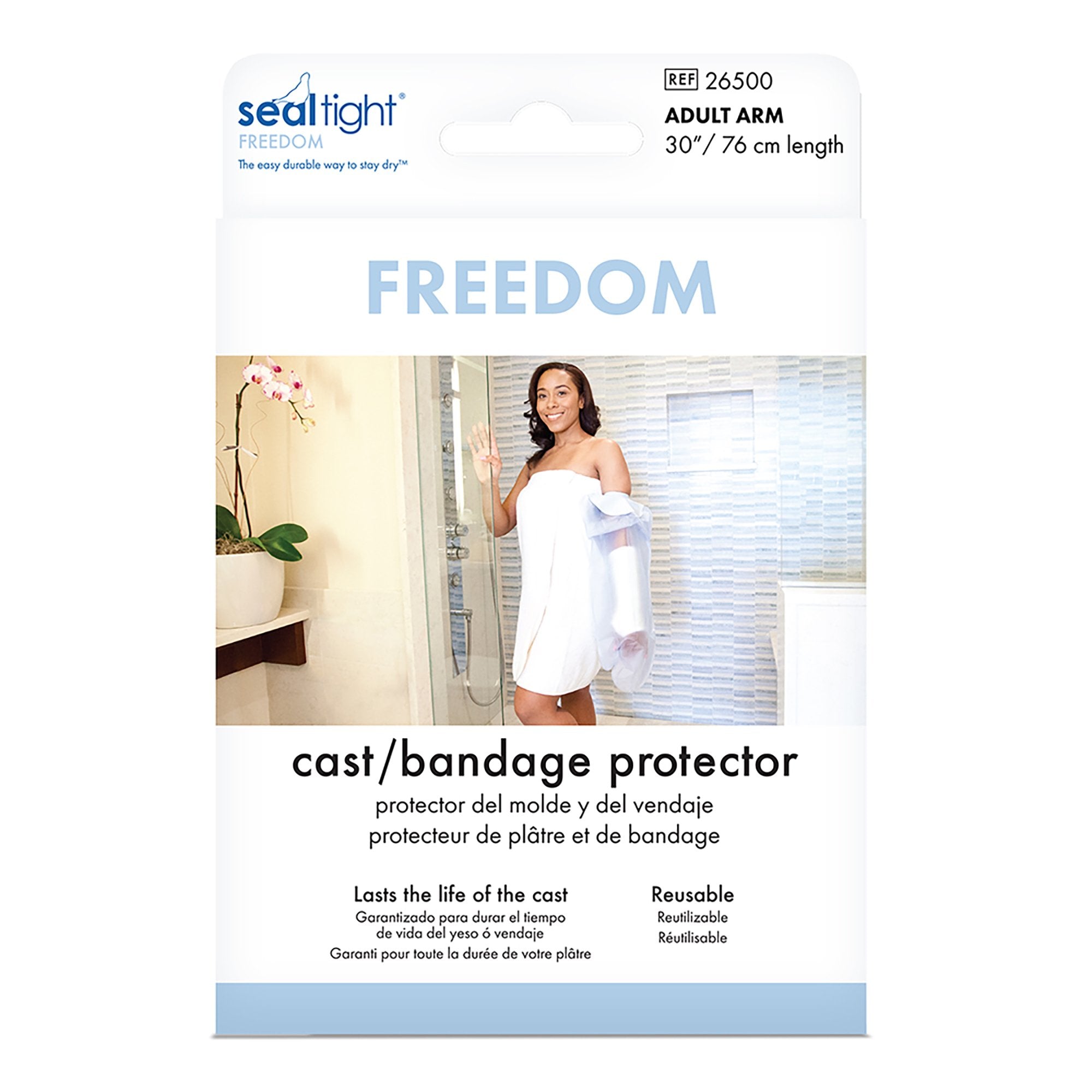 Seal-Tight Arm Cast Protector, 30-Inch Length-Arm Cast Protector SEAL-TIGHT Polyvinyl 30 Inch