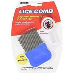 Acu-Life Metal Lice Comb with Magnifier - Personal Hygiene>Hair Care>Combs - Health Enterprises Inc