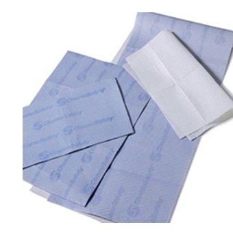 ChemoPlus Adhesive Floor Mat-Absorbent Prep Mat ChemoPlus Economy 17 X 19 Inch White