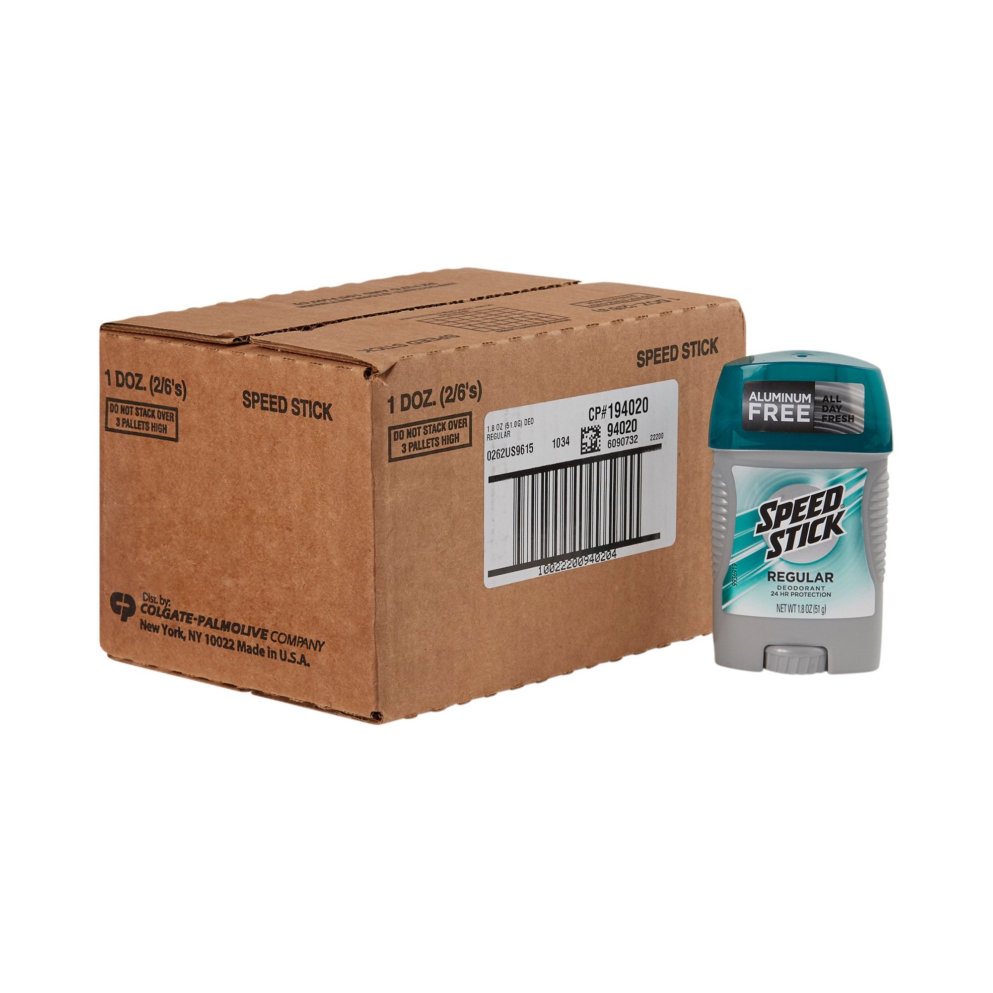 Speed Stick® Deodorant Regular Scent, 1.8 oz. - Personal Hygiene>Skin Care>Deodorants and Antiperspirants - Colgate