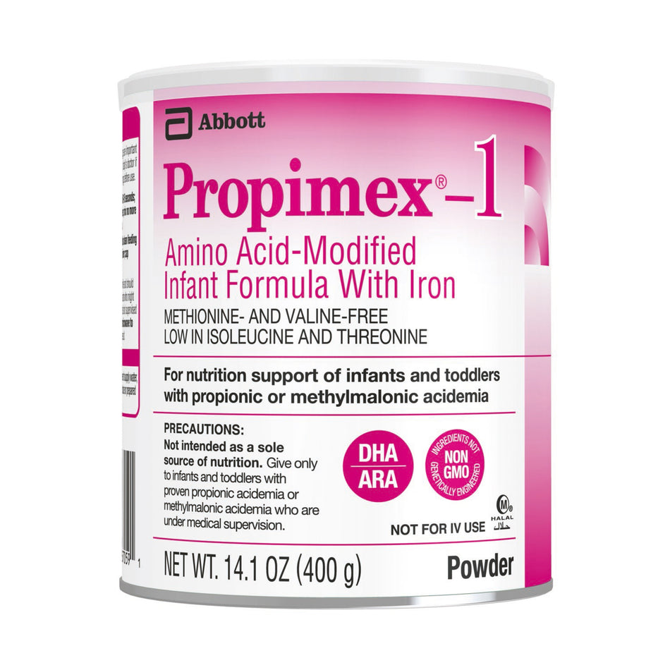 Propimex-1 Infant Formula for Propionic / Methylmalonic Acidemia-Infant Formula Propimex-1 Unflavored 14.1 oz. Can Powder Amino Acid / Iron Propionic / Methylmalonic Acidemia