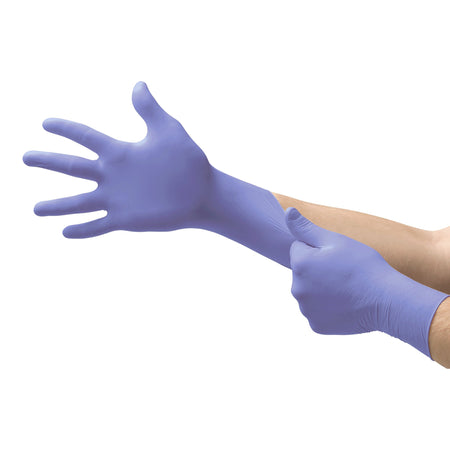 Supreno SE Nitrile Exam Glove, Extra Large, Blue-Exam Glove Supreno SE X-Large NonSterile Nitrile Standard Cuff Length Textured Fingertips Blue Not Rated