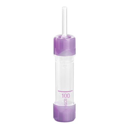 Microvette 100 Capillary Blood Collection Tube, 100 L, 10.8 x 46.6 mm-Microvette 100 Capillary Blood Collection Tube K3 EDTA Additive 100 L Screw Cap Polypropylene Tube
