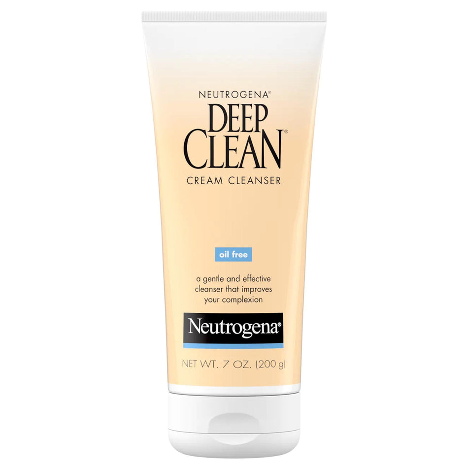 Neutrogena® Deep Clean® Cream Cleanser - Personal Hygiene>Skin Care>Soaps - J & J Sales