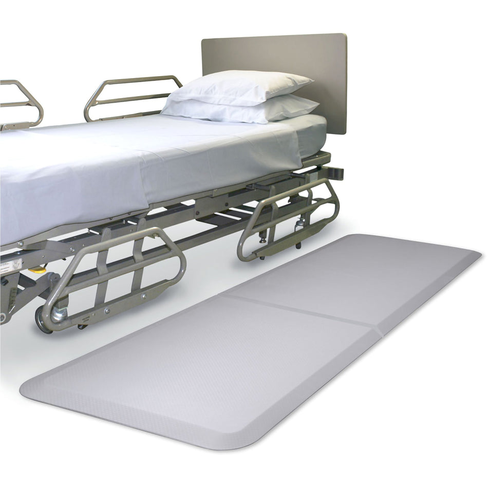 Fallshield� Foldable Bedside Mat, 3/4 x 24 x 70 Inch-FALLSHIELD� Bedside Mat Foam / Rubber 3/4 X 24 X 70 Inch
