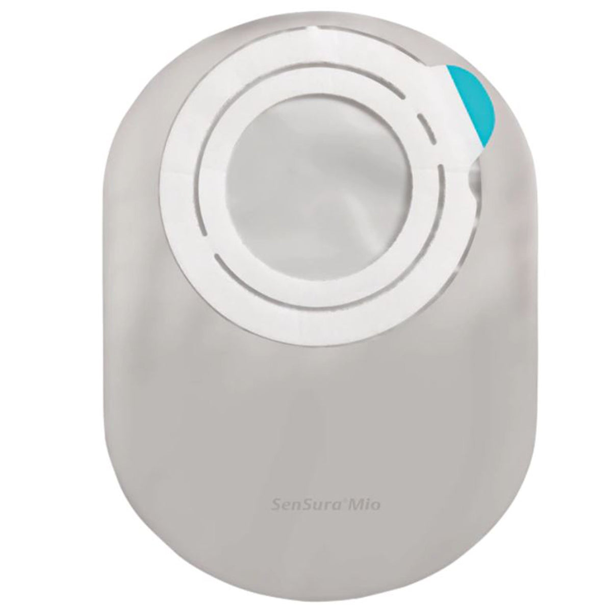 SenSura Mio Flex Two-Piece Closed End Clear / Opaque Filtered Ostomy Pouch, Maxi Length, 50 mm Flange-"Ostomy Pouch SenSura Mio Flex Two-Piece System 8-1/4 Inch Length, Maxi Closed End"
