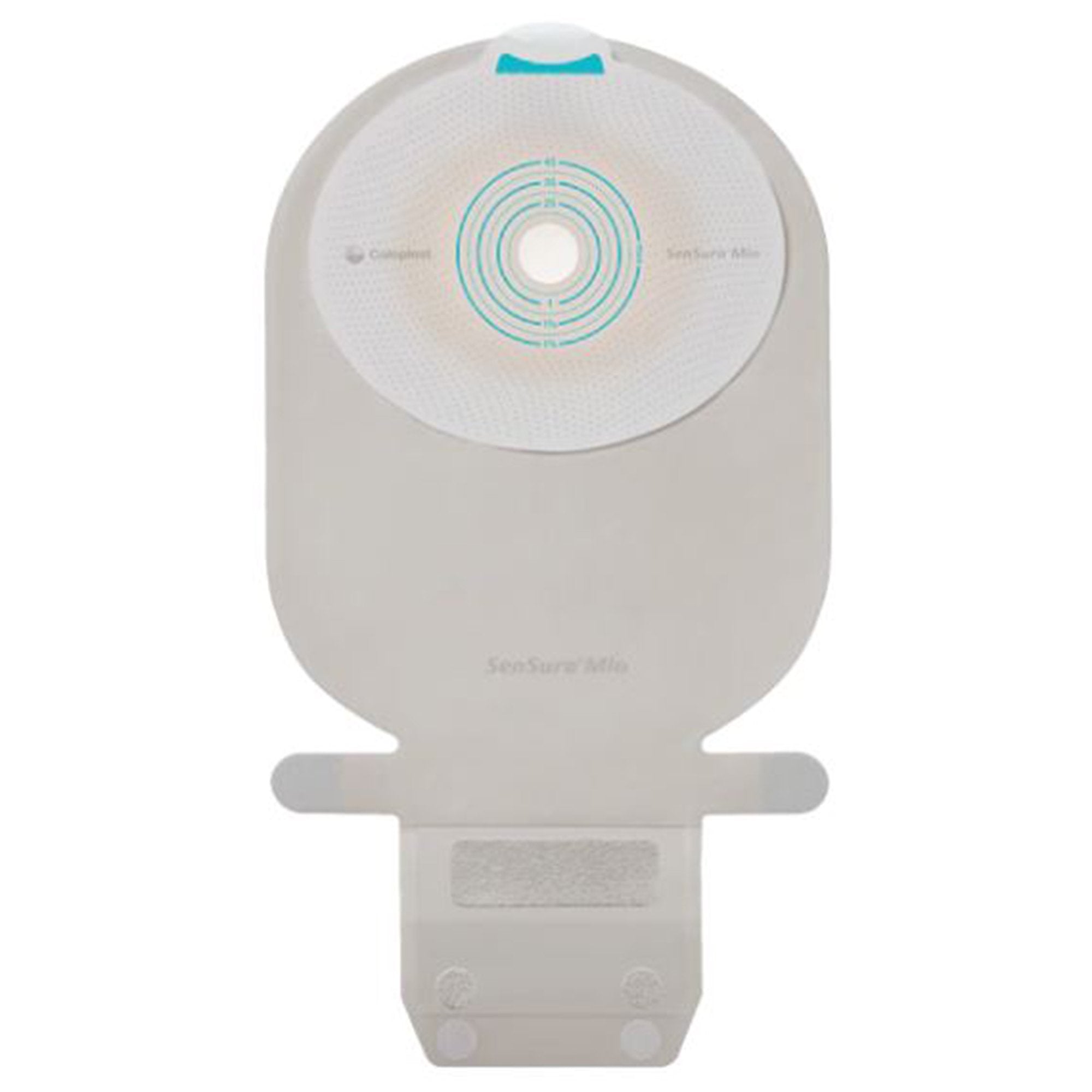 SenSura Mio One-Piece Drainable Ostomy Pouch, 25mm Stoma-"Ostomy Pouch SenSura Mio One-Piece System 11 Inch Length, Maxi Flat, Pre-Cut 1 Inch Stoma Drainable"