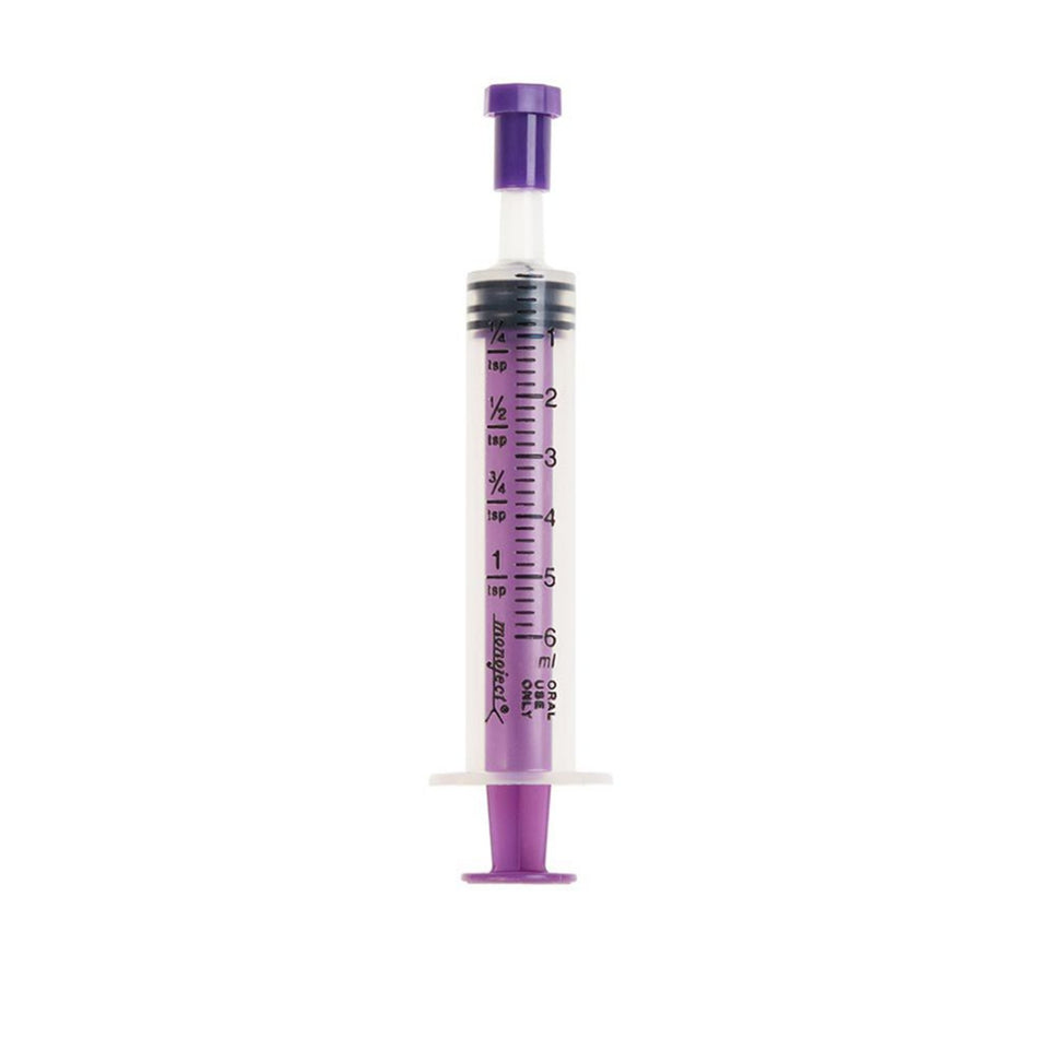 Monoject Oral Medication Syringe, 6 mL-Oral Medication Syringe Monoject 6 mL Oral Tip Without Safety