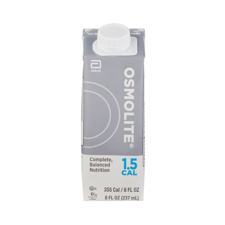 Osmolite 1.5 Cal Nutrition, Tube-Feeding, 8-ounce carton-Tube Feeding Formula Osmolite 1.5 Cal Unflavored Liquid 8 oz. Reclosable Carton