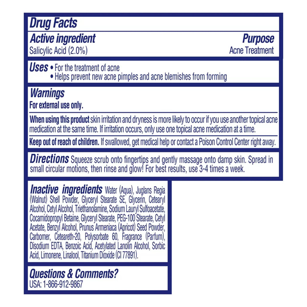 Acne Treatment St. Ives® 6 oz. Scrub