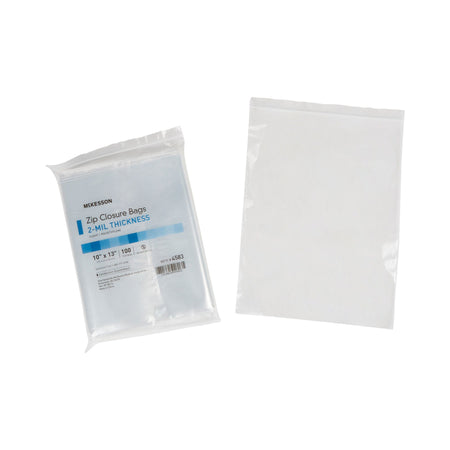 McKesson Zip Closure Bag, 10 X 13 Inches - Housekeeping>Bags>Reclosable Bags - McKesson Brand