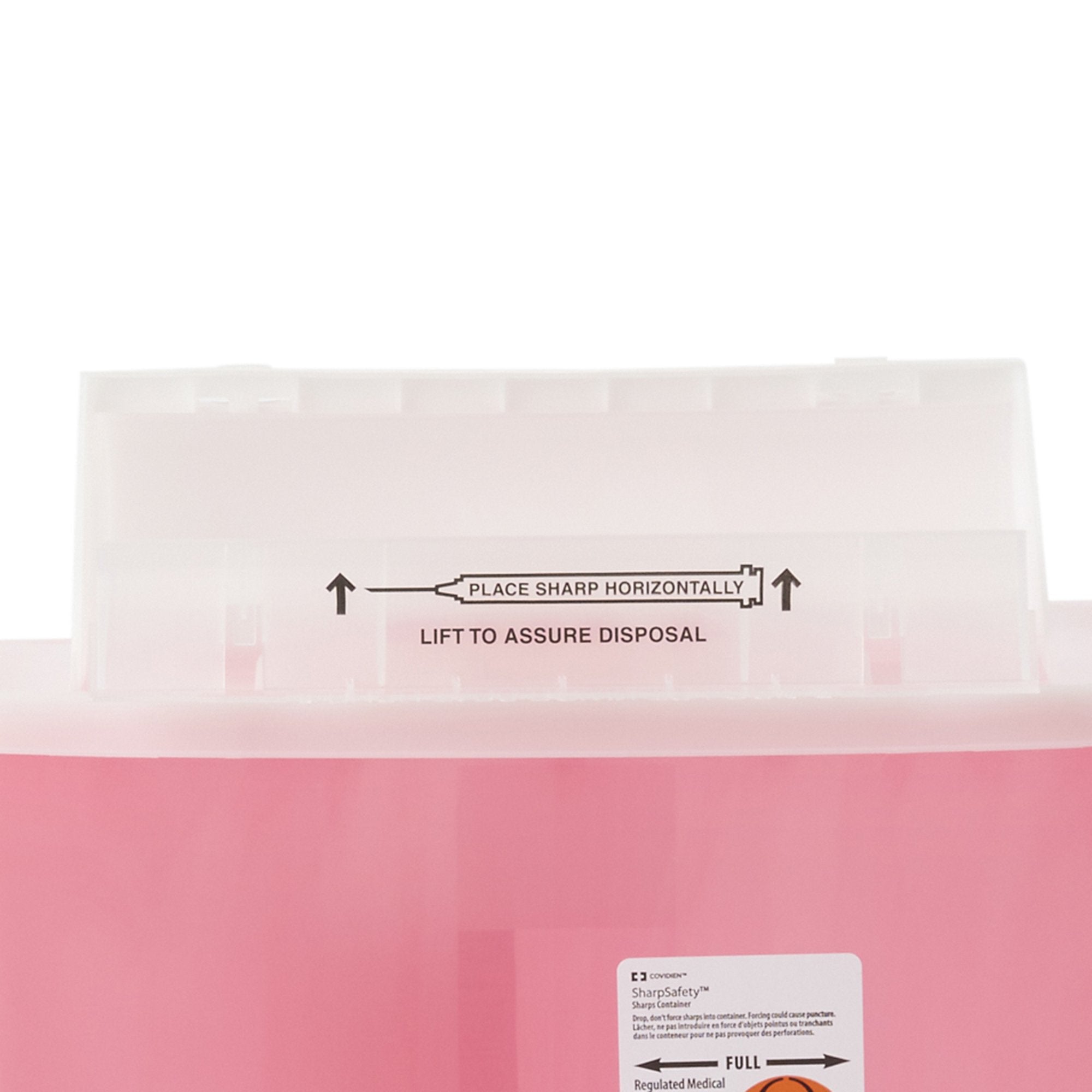 SharpStar™ In-Room™ Multi-purpose Sharps Container, 3 Gallon, 16½ x 13¾ x 6 Inch