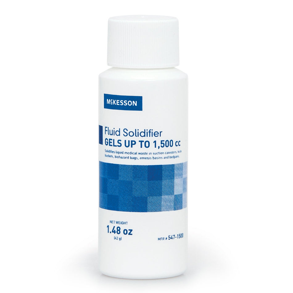 McKesson Fluid Solidifier, 1.69 oz Bottle-"Fluid Solidifier McKesson 1,500 cc Screw Top Bottle 1.69 oz."