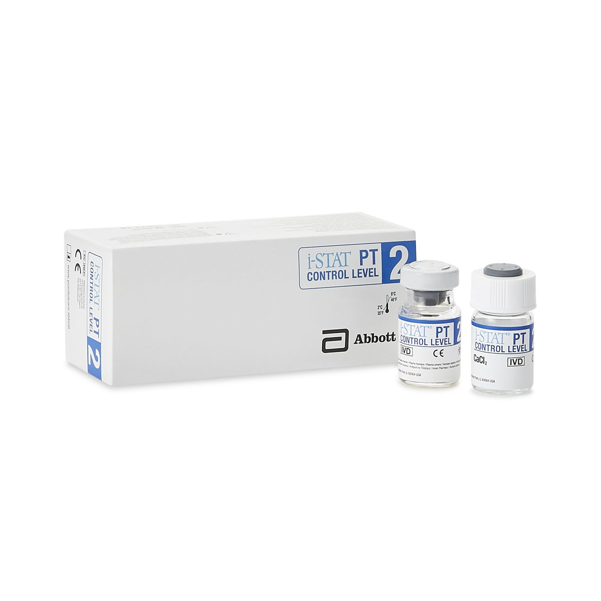 i-STAT INR Control-Coagulation Control i-STAT INR Prothrombin Time Test / International Normalized Ratio (PT / INR) Level 2 10 Vials