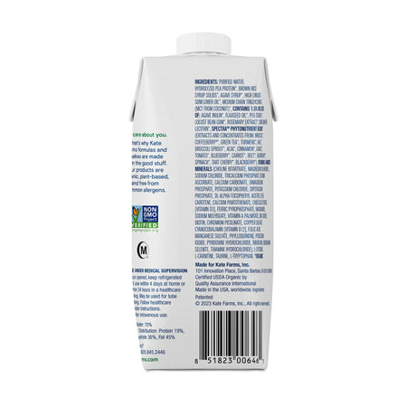 Kate Farms® Standard 1.5 Sole-Source Nutrition Formula, 11-ounce carton - Nutritionals and Feeding Supplies>Nutritionals>O...