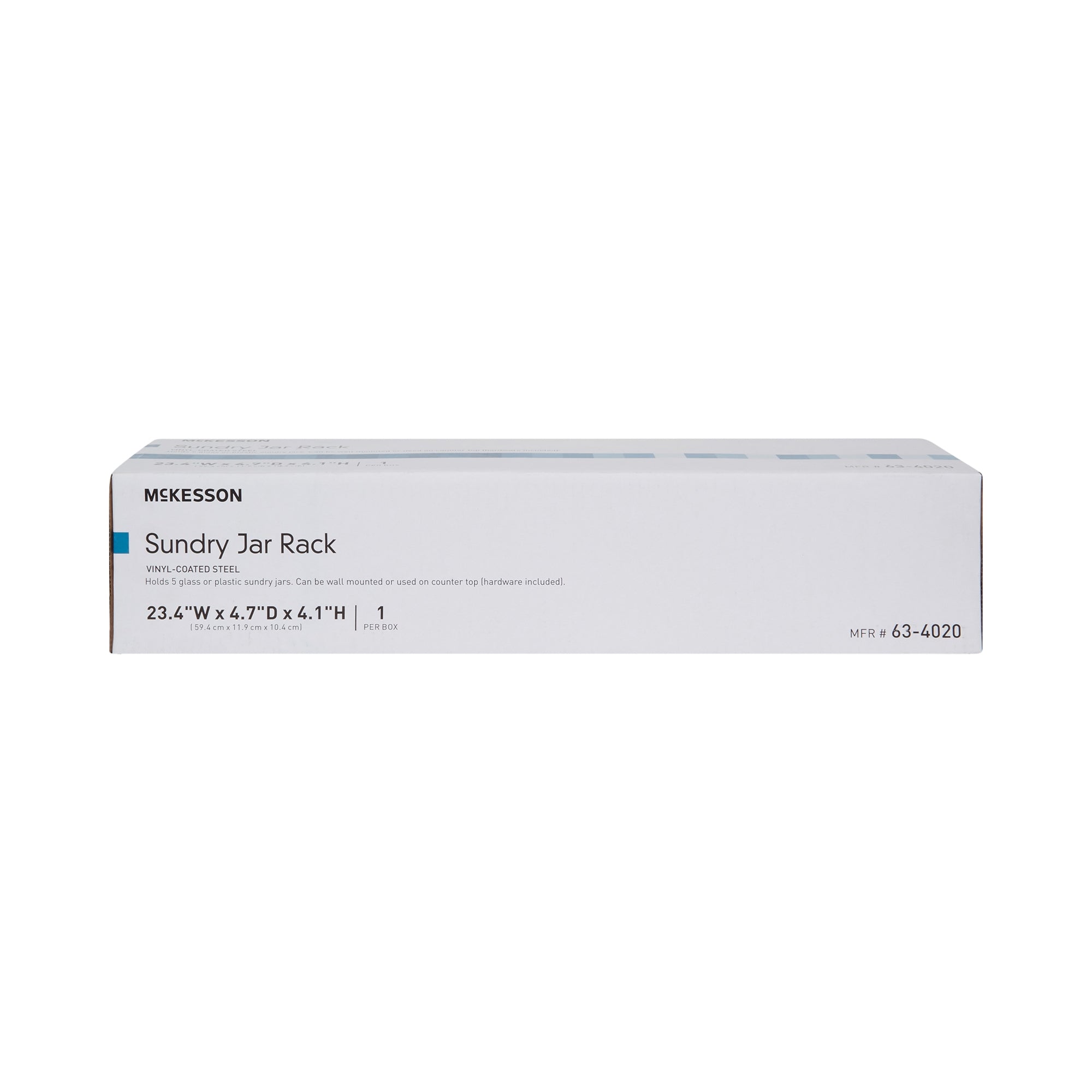 McKesson Sundry Jar Rack-Sundry Jar Rack McKesson Vinyl Coated Steel