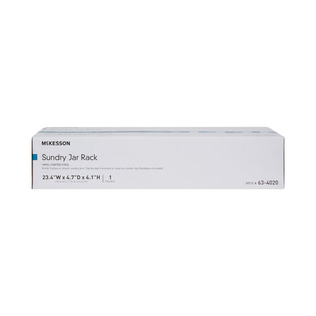 McKesson Sundry Jar Rack-Sundry Jar Rack McKesson Vinyl Coated Steel