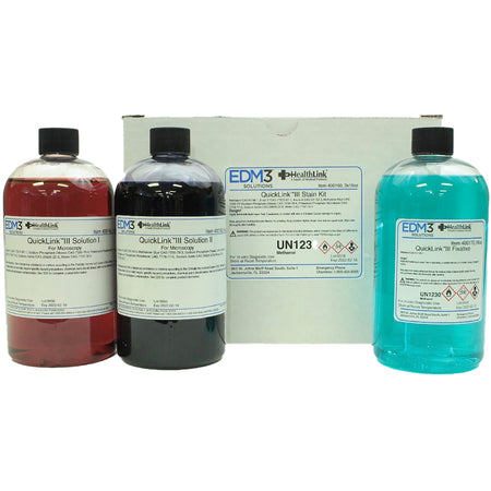 Quicklink III Stain Kit-Stain Kit Quicklink III 3 X 16 oz.