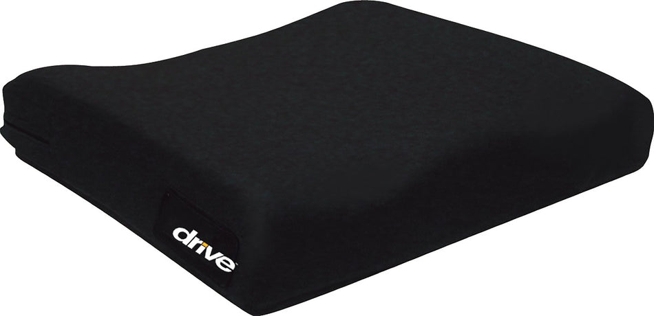 drive Molded Foam Wheelchair Cushion, 20 x 16 in.-Contoured Seat Cushion drive 20 W X 16 L X 2 D Inch Molded Foam
