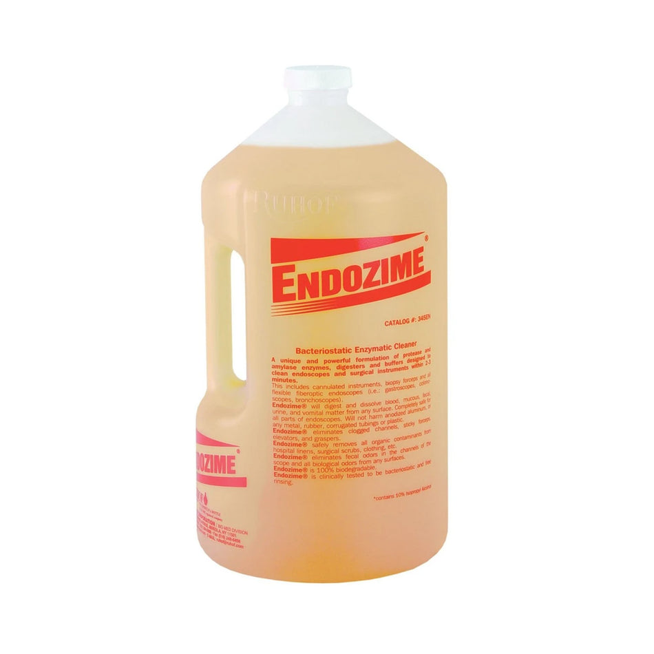 Endozime Dual Enzymatic Instrument Detergent-Dual Enzymatic Instrument Detergent Endozime Liquid Concentrate 1 gal. Jug Floral Scent
