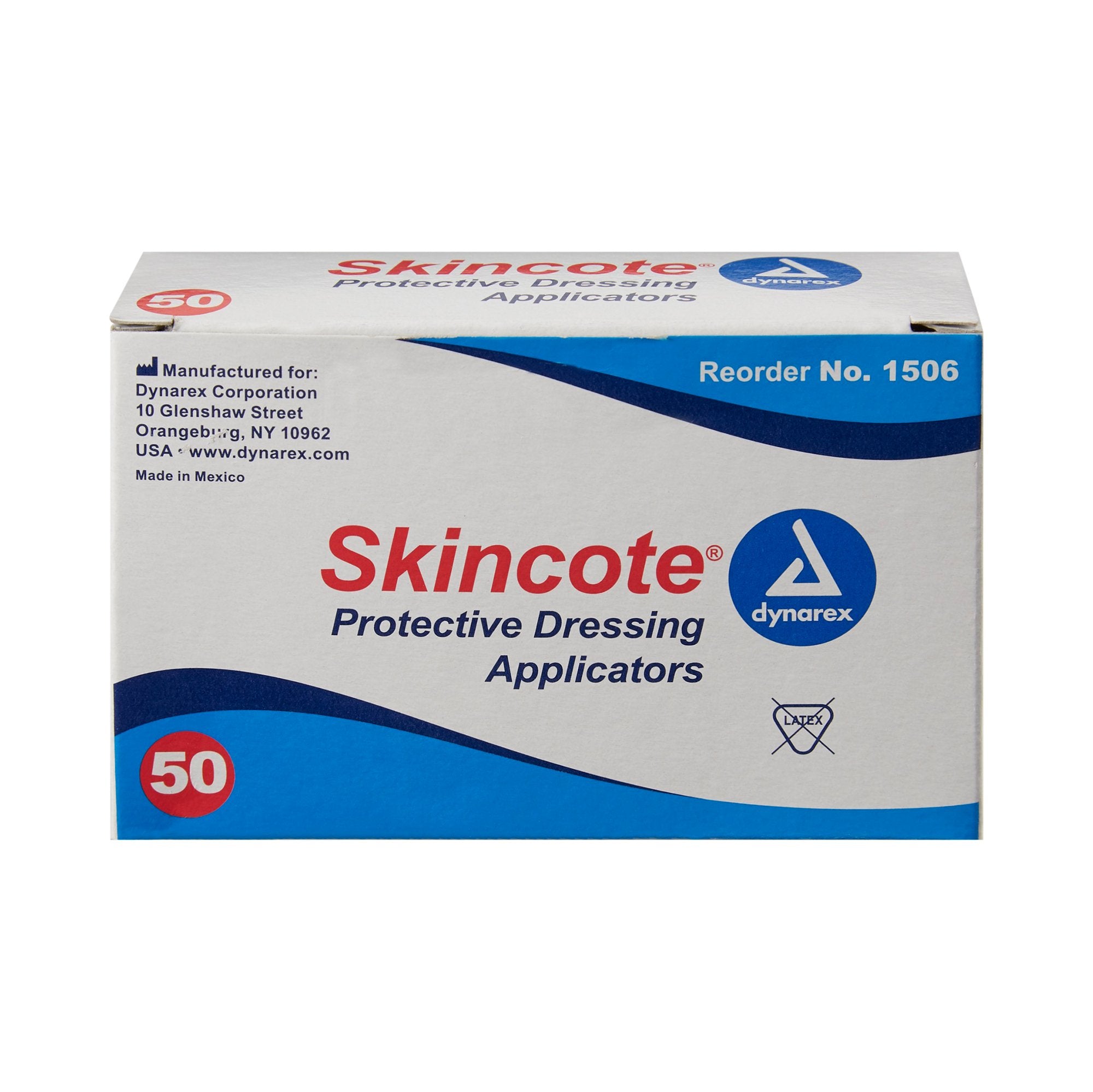 dynarex� Skincote� Protective Dressing Applicator-Skin Barrier Wipe Skincote� 70% Strength Isopropyl Alcohol Individual Packet NonSterile