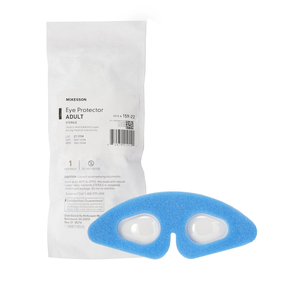 McKesson Eye Protector, Adult-Eye Protector McKesson 8-1/8 X 2-9/10 Inch