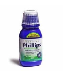 Phillips'� Milk of Magnesia Laxative-Laxative Phillips'� Milk of Magnesia Mint Flavor Liquid 12 oz. 400 mg / 5 mL Strength Magnesium Hydroxide