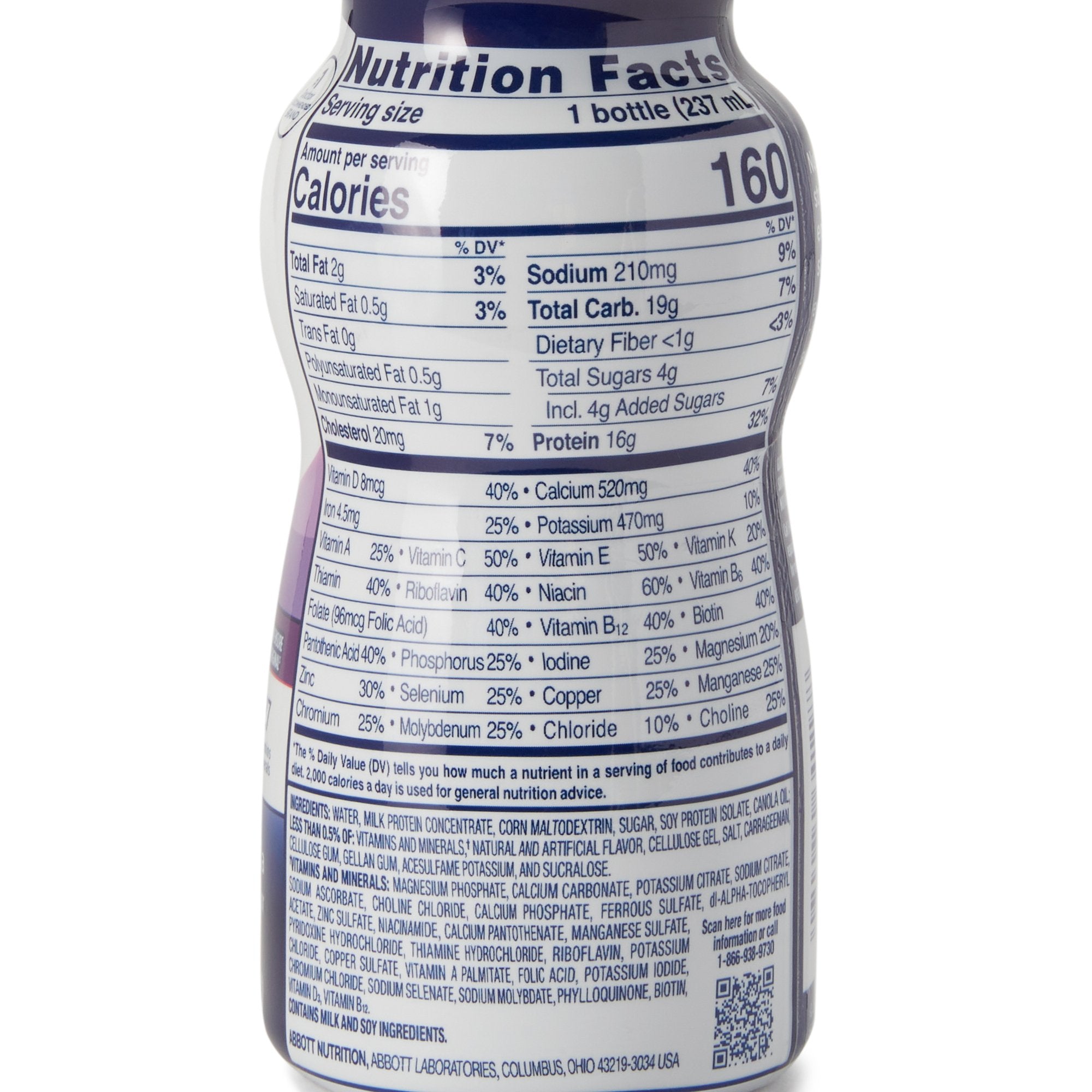 Ensure® High Protein Shake, Vanilla, 8-ounce bottle - Nutritionals and Feeding Supplies>Nutritionals>Oral Supplements - Ab...