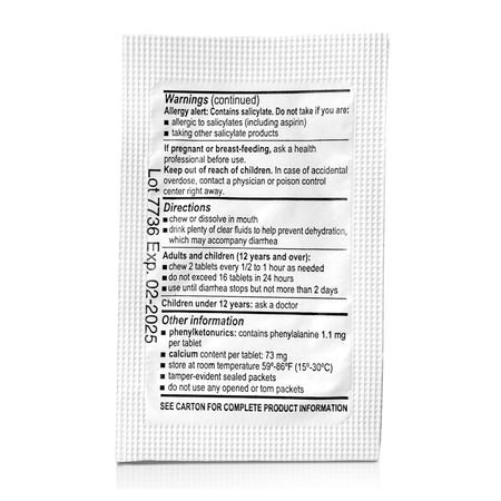McKesson Bismuth Subsalicylate Anti-Diarrheal - Pharmaceuticals>Over the Counter>Gastrointestinal>Anti-Diarrhea - McKesson...