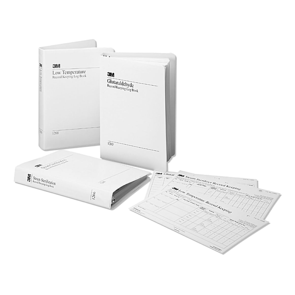 3M Sterilizer Log Book-Sterilization Log Book 3M Steam