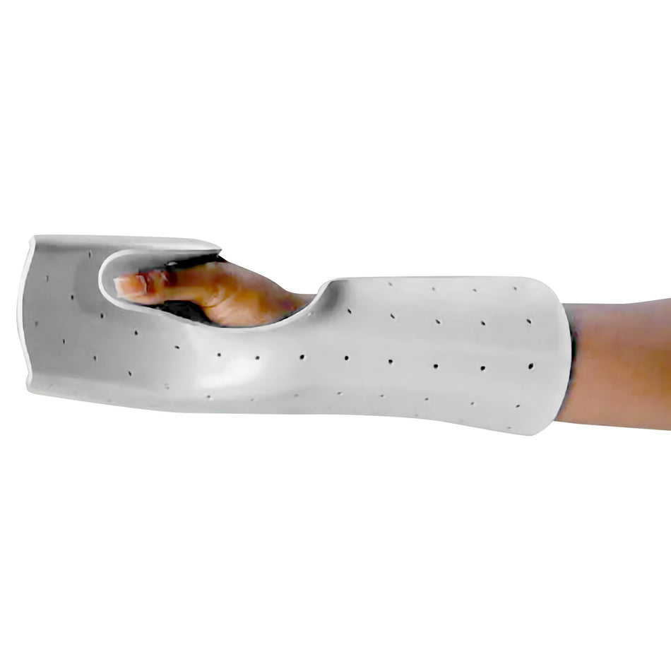 Rolyan Ezeform White Splinting Material, 18 x 24 Inch-Splinting Material Rolyan Ezeform 1% Perforated 1/8 X 18 X 24 Inch Thermoplastic White
