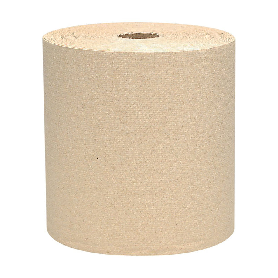 Scott Paper Towels, Hardwound Roll, Brown, 8" x 800'-Paper Towel Scott Hardwound Roll 8 Inch X 800 Foot